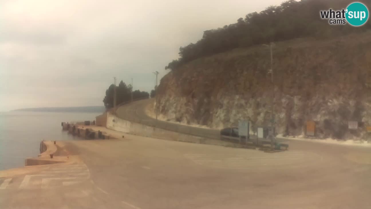 Webcam Cres – Ferry port Merag – Krk on Cres island