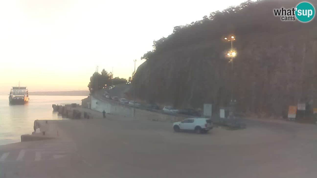 Webcam Insel Cres – Fährhafen Merag – Krk