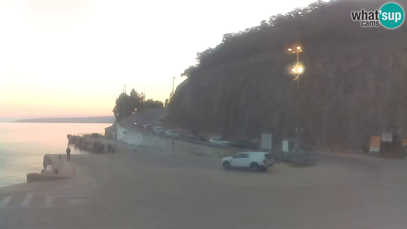 Webcam isola di Cherso – Porto traghetto Merag – Veglia