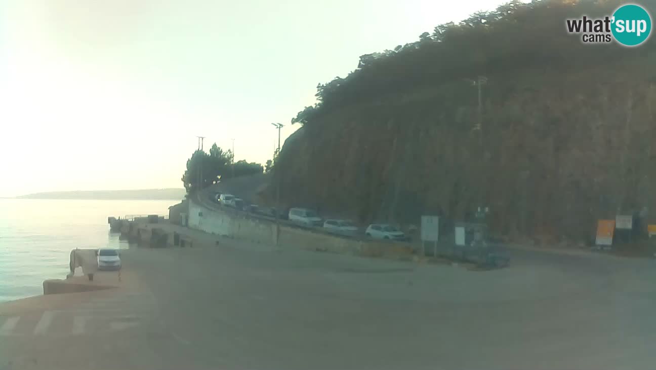 Île de Cres Webcam – port de ferry Merag – Krk