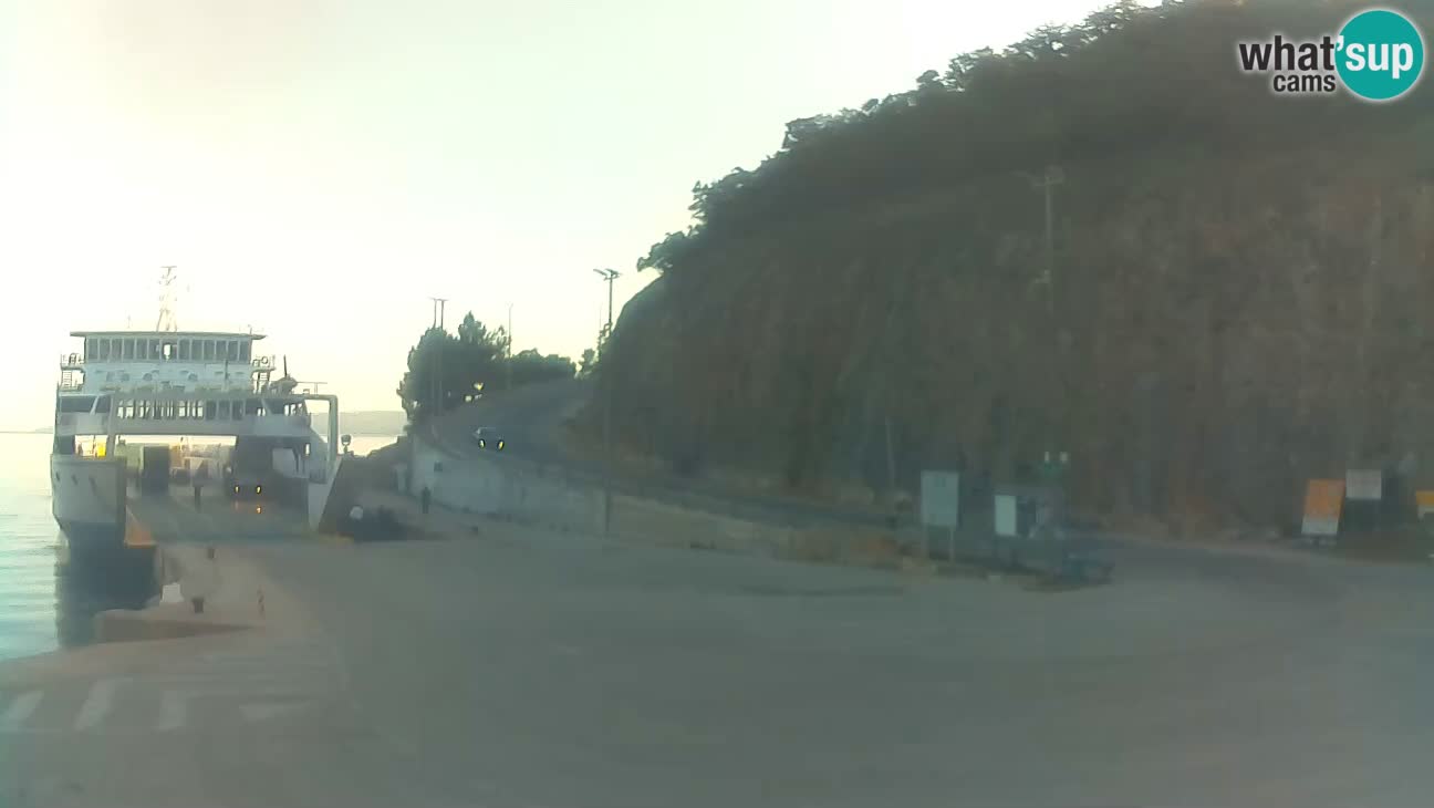 Webcam Insel Cres – Fährhafen Merag – Krk