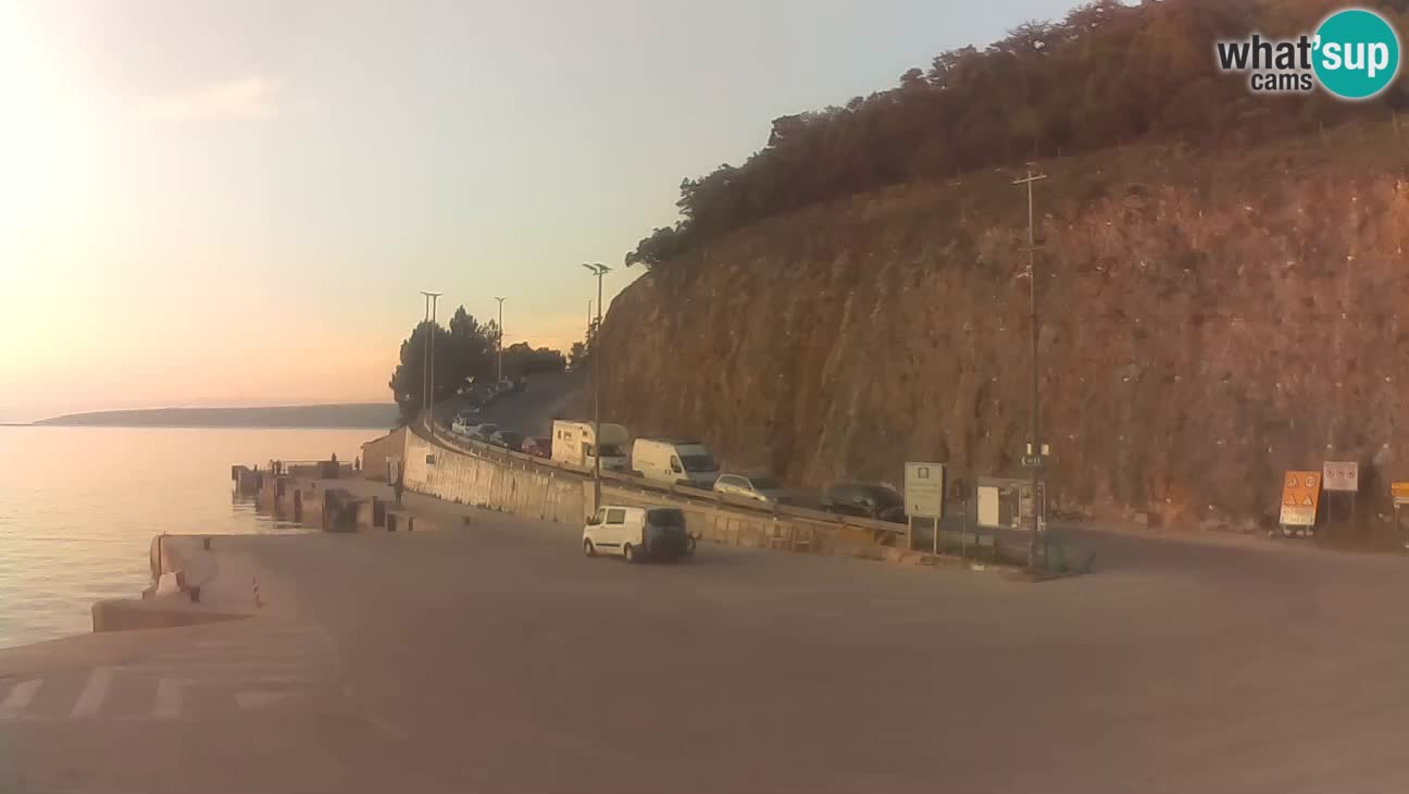 Webcam Insel Cres – Fährhafen Merag – Krk