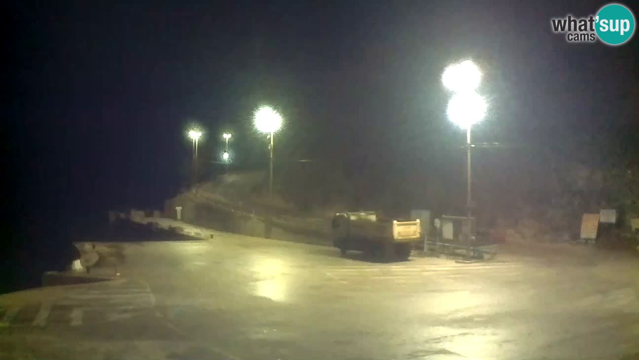 Webkam otok Cres – Trajektna luka  Merag – Krk
