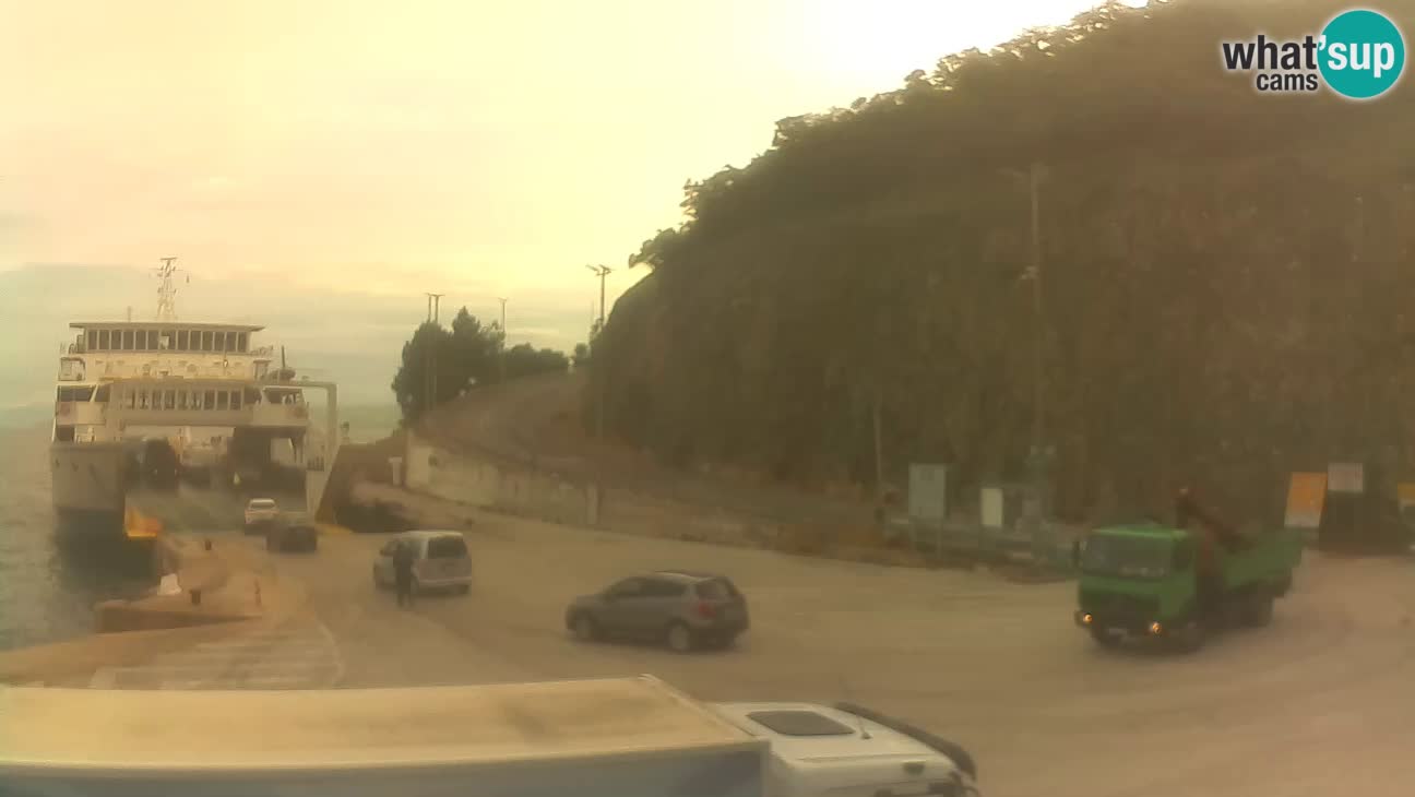 Webcam Insel Cres – Fährhafen Merag – Krk