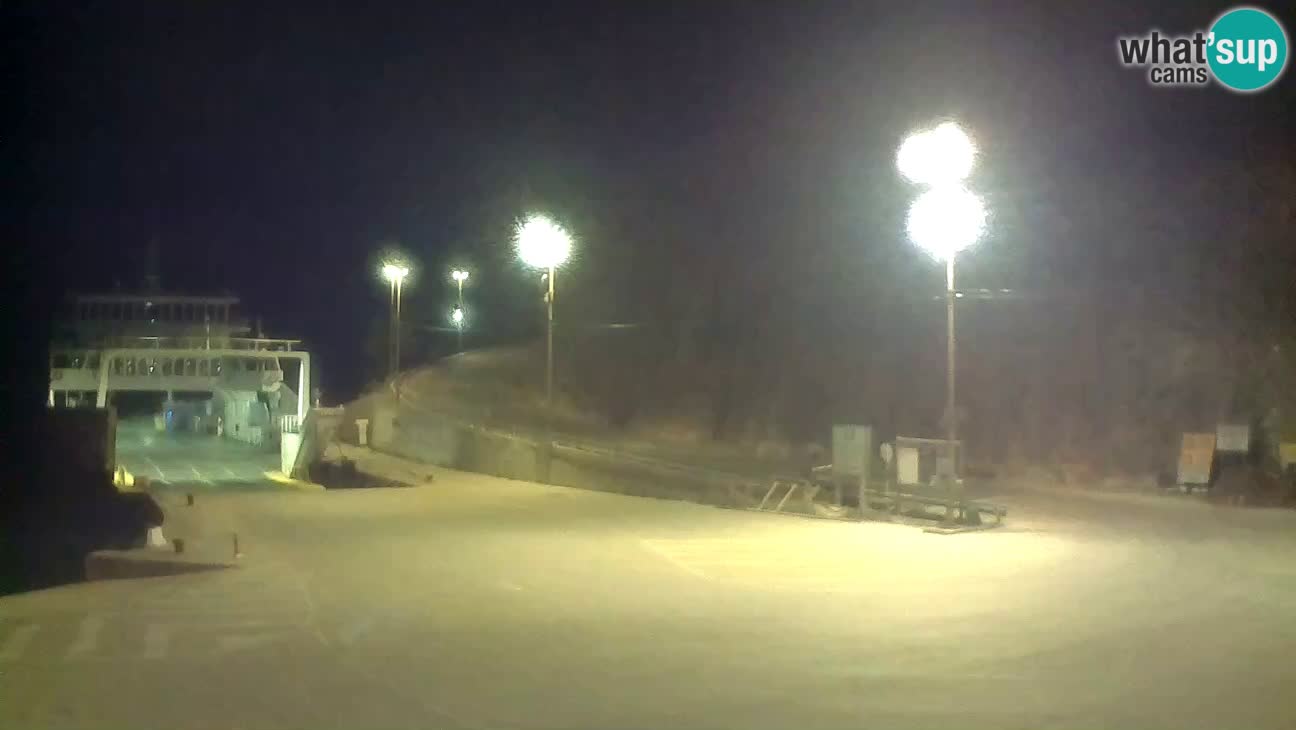 Webcam Insel Cres – Fährhafen Merag – Krk