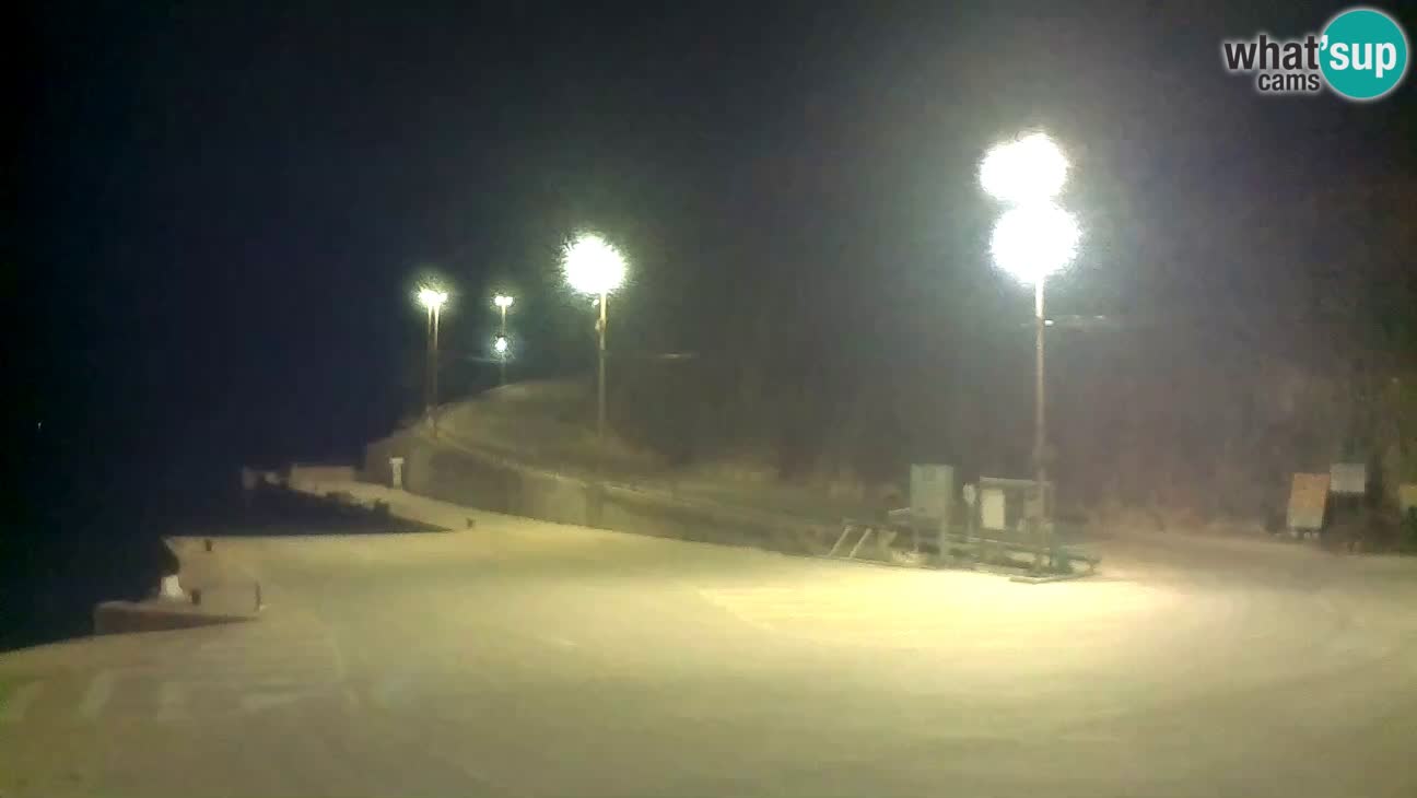 Webcam Cres – Ferry port Merag – Krk on Cres island