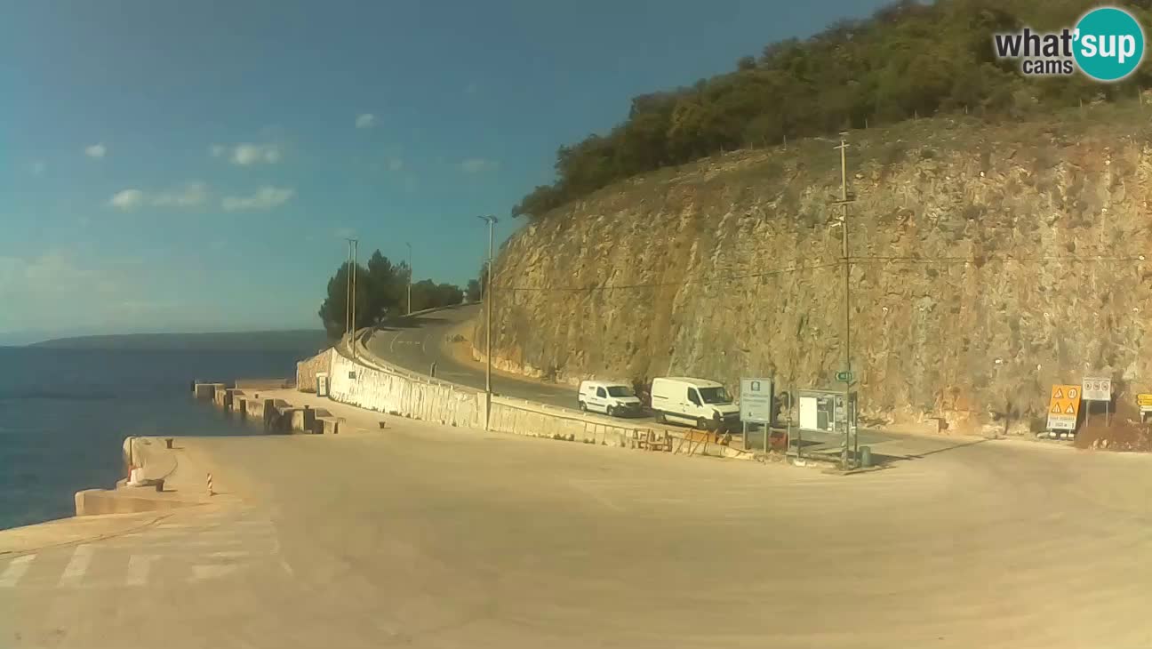 Webkam otok Cres – Trajektna luka  Merag – Krk