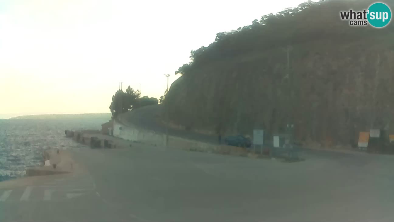 Webcam isla de Cres – puerto del transbordador Merag – Krk
