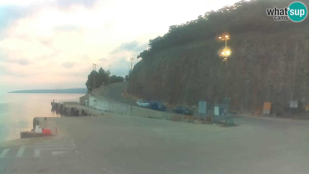 Webkam otok Cres – Trajektna luka  Merag – Krk