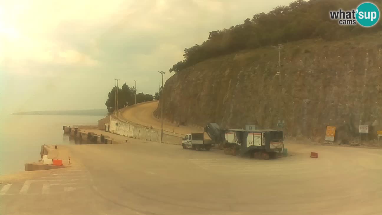 Webcam Insel Cres – Fährhafen Merag – Krk