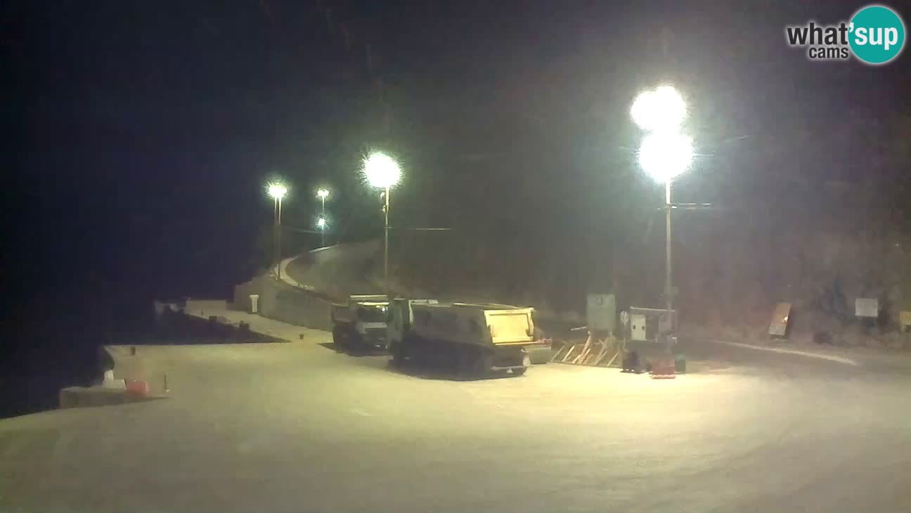 Webcam Cres – Ferry port Merag – Krk on Cres island