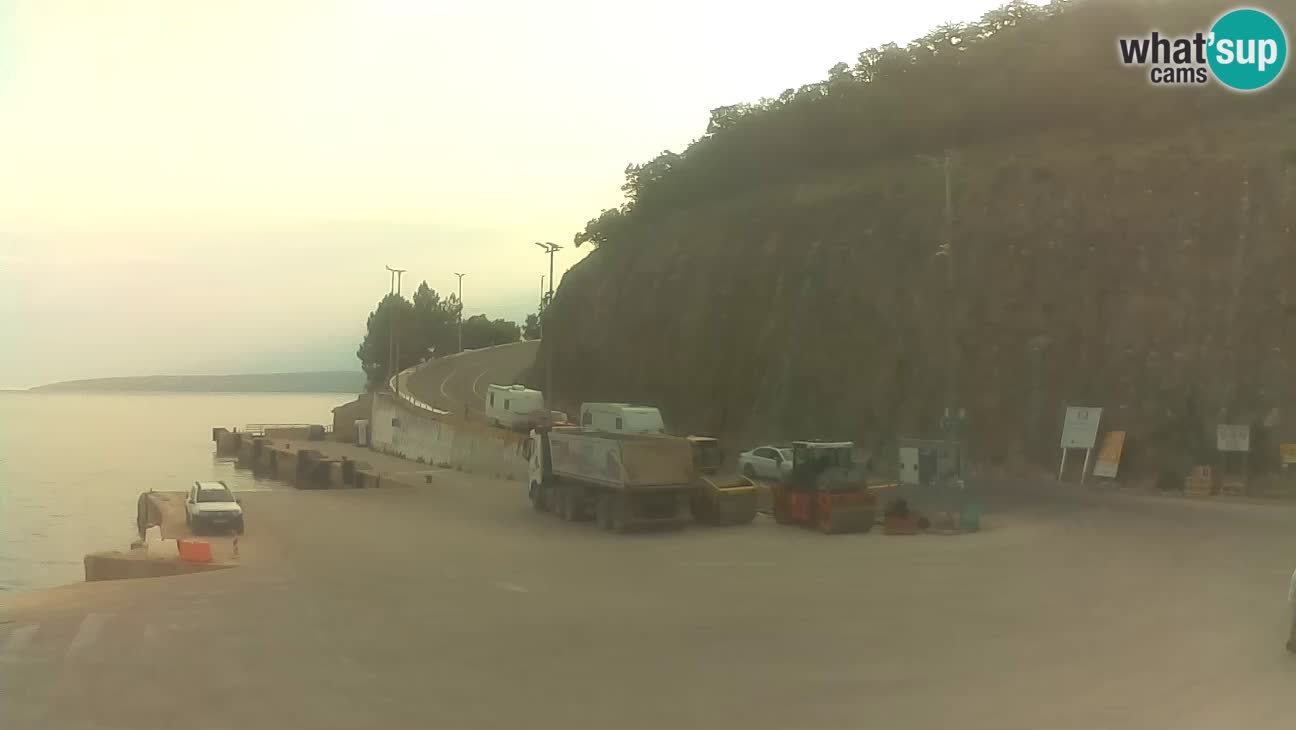 Webcam Insel Cres – Fährhafen Merag – Krk