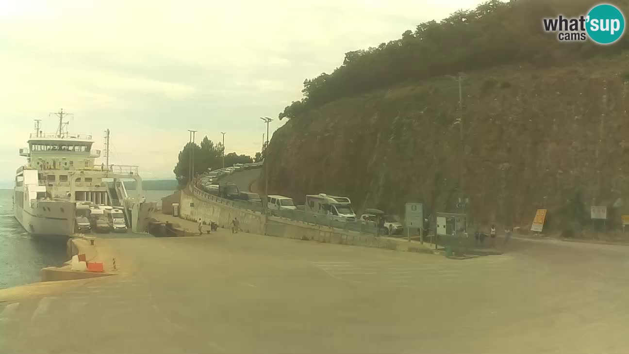 Webcam Insel Cres – Fährhafen Merag – Krk