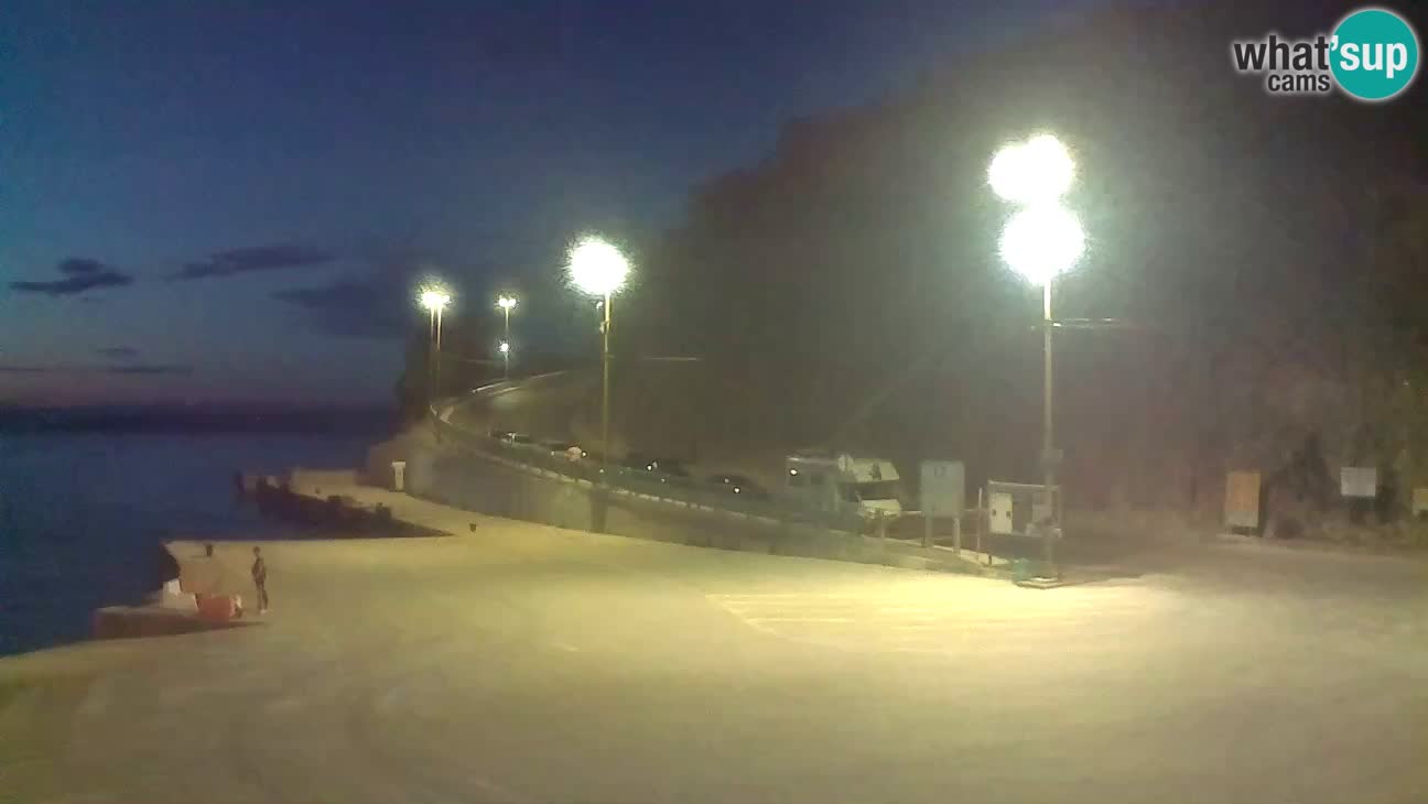 Webcam Insel Cres – Fährhafen Merag – Krk