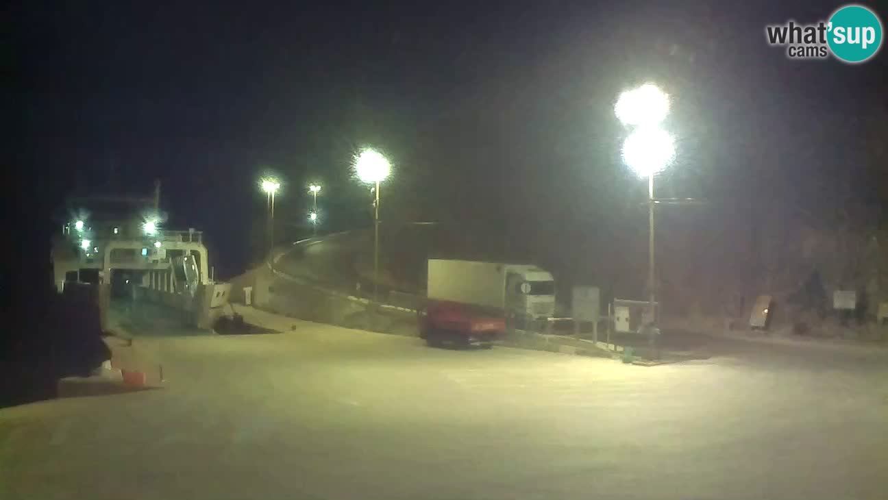 Webcam Insel Cres – Fährhafen Merag – Krk