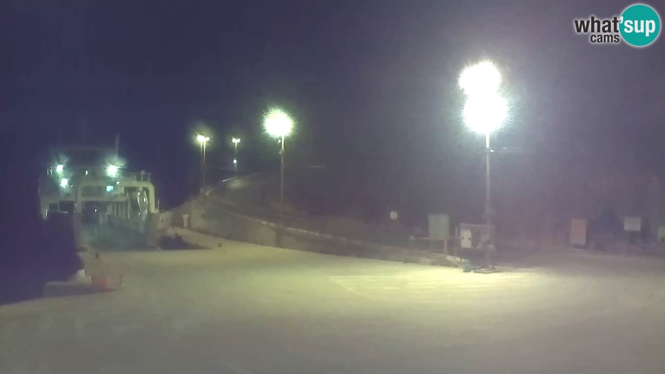 Webcam Insel Cres – Fährhafen Merag – Krk