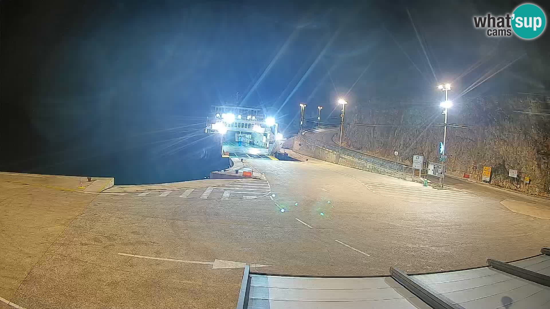 Webcam Insel Cres – Fährhafen Merag – Krk