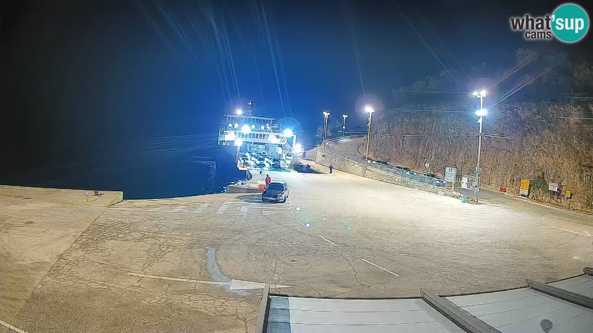 Webcam Insel Cres – Fährhafen Merag – Krk