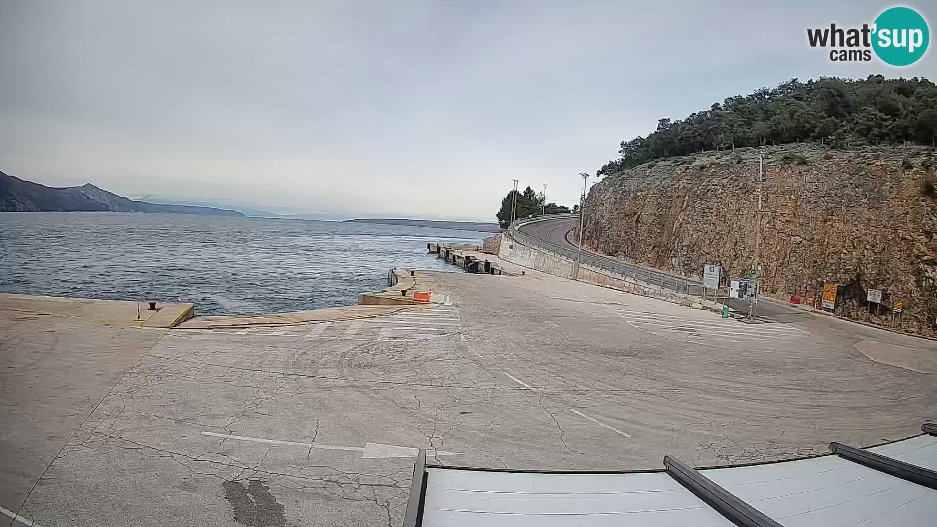 Webcam Insel Cres – Fährhafen Merag – Krk