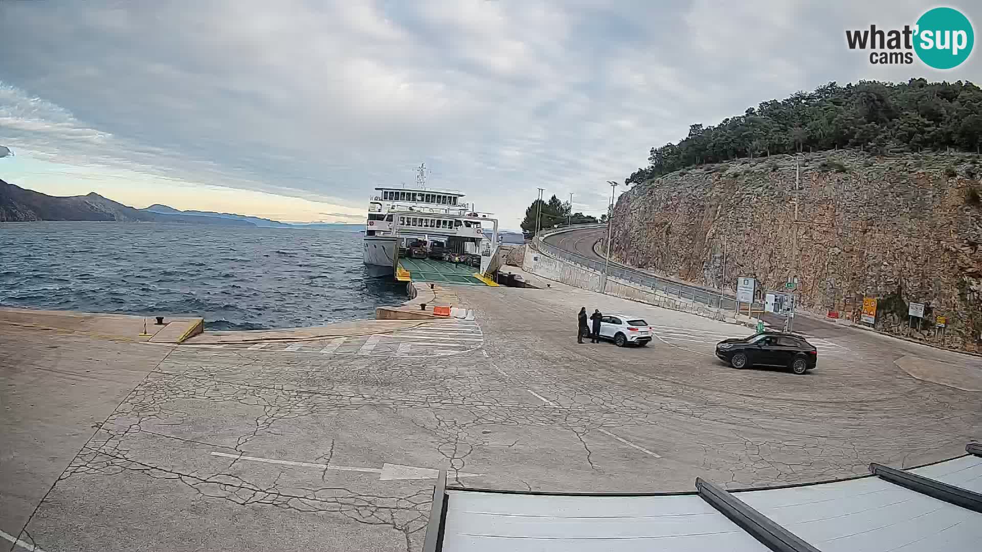 Webcam Insel Cres – Fährhafen Merag – Krk