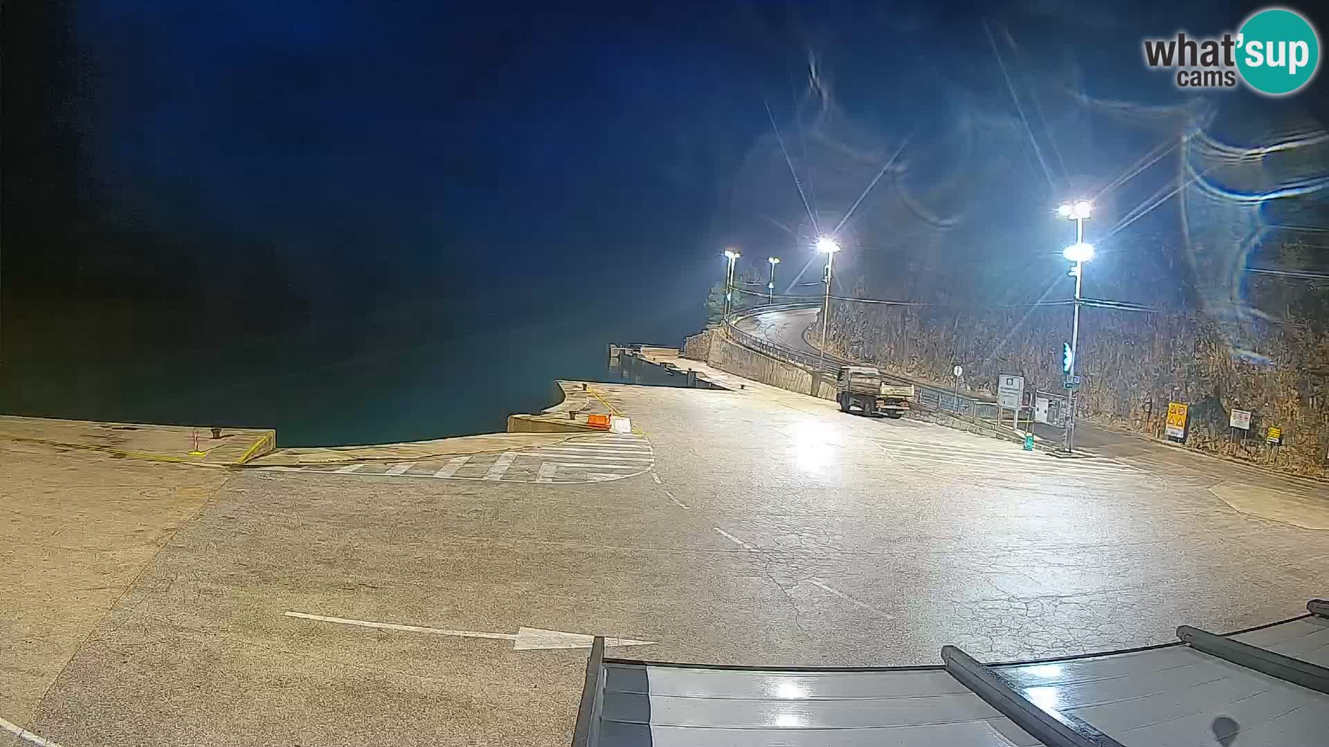 Webcam Insel Cres – Fährhafen Merag – Krk