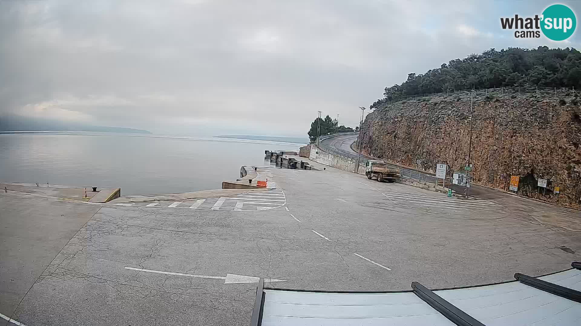 Webcam Insel Cres – Fährhafen Merag – Krk