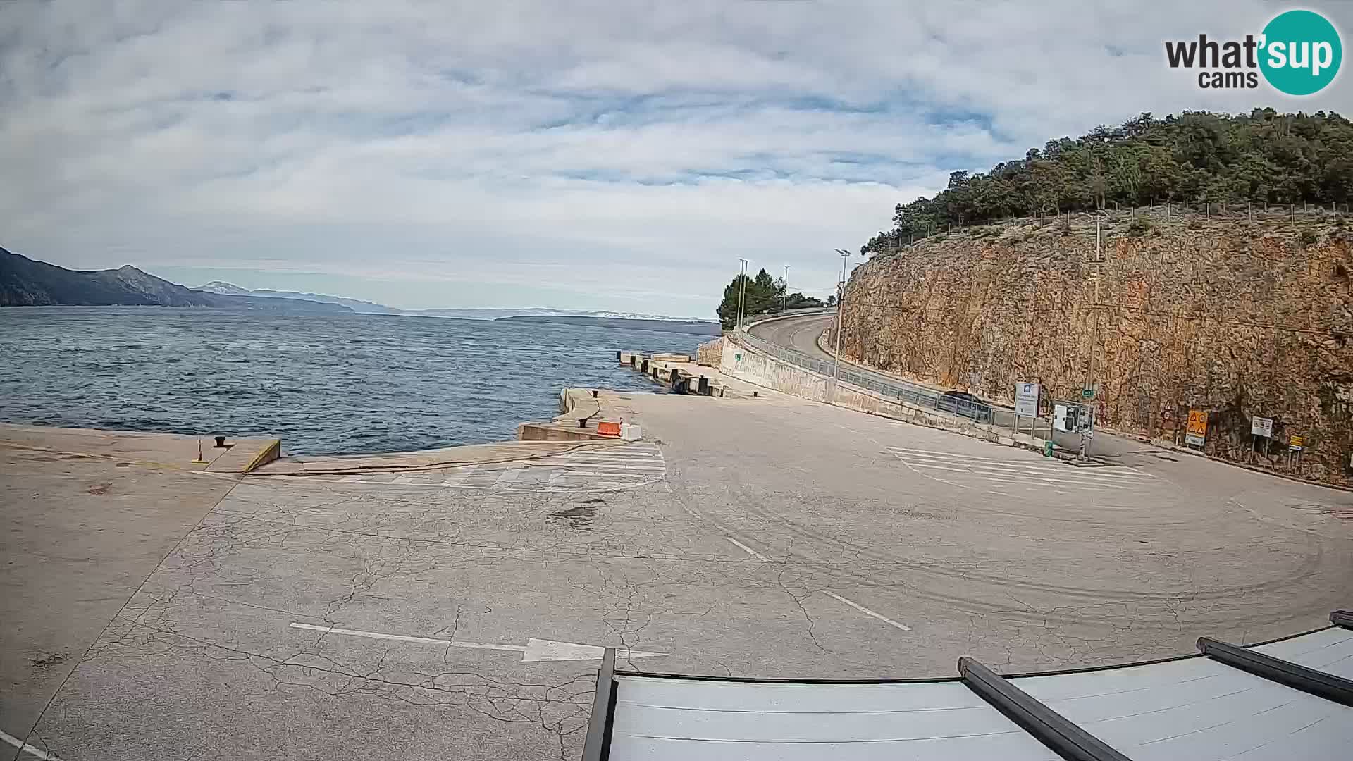 Webcam Insel Cres – Fährhafen Merag – Krk