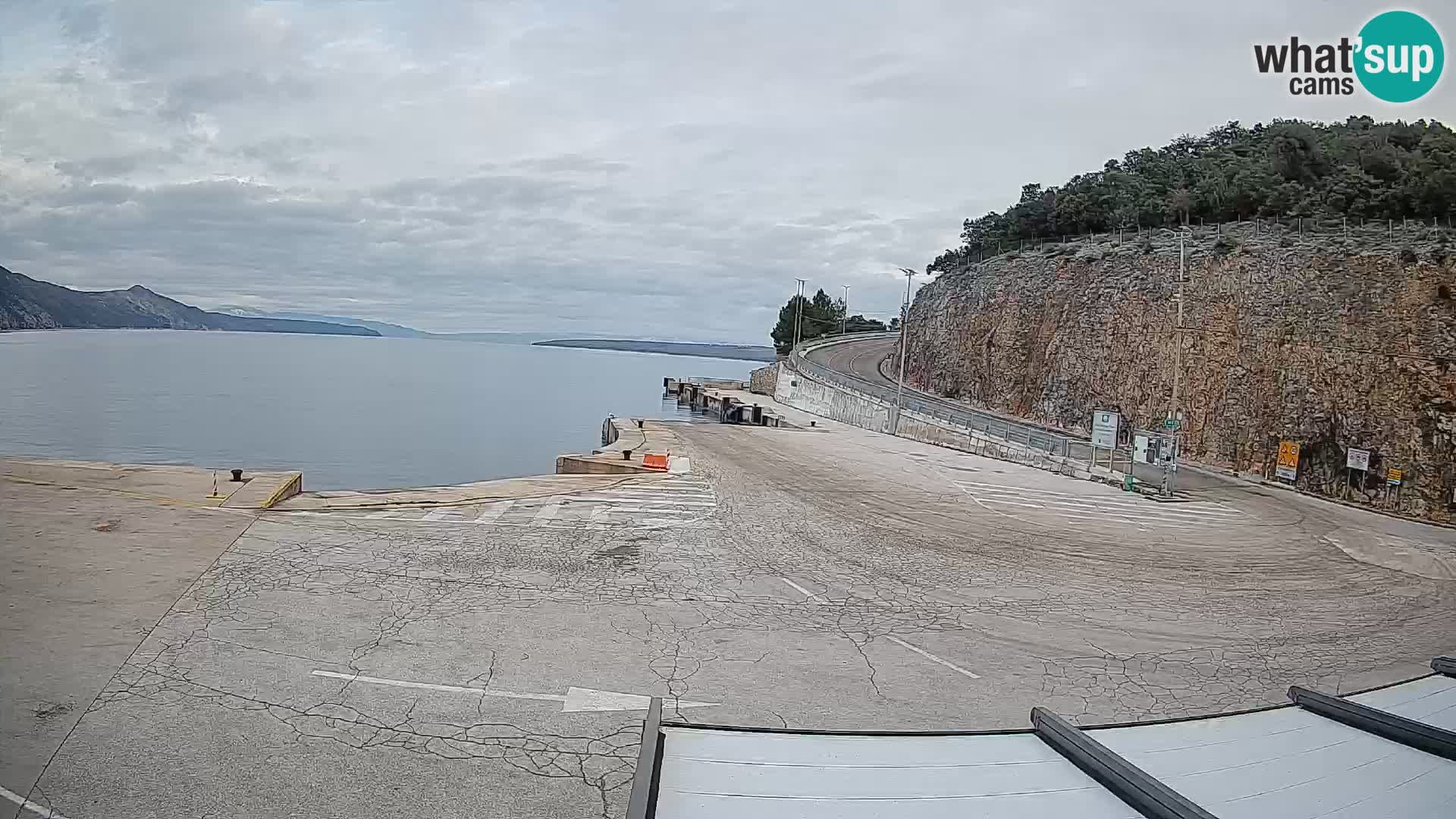 Webcam Insel Cres – Fährhafen Merag – Krk