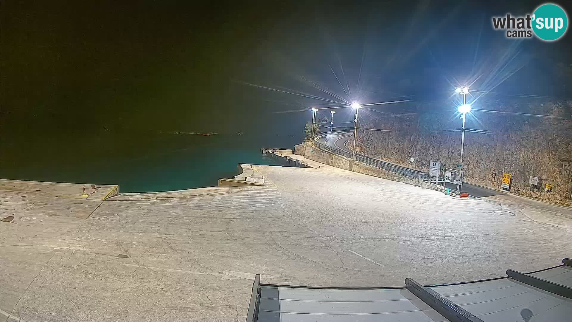 Webcam Insel Cres – Fährhafen Merag – Krk