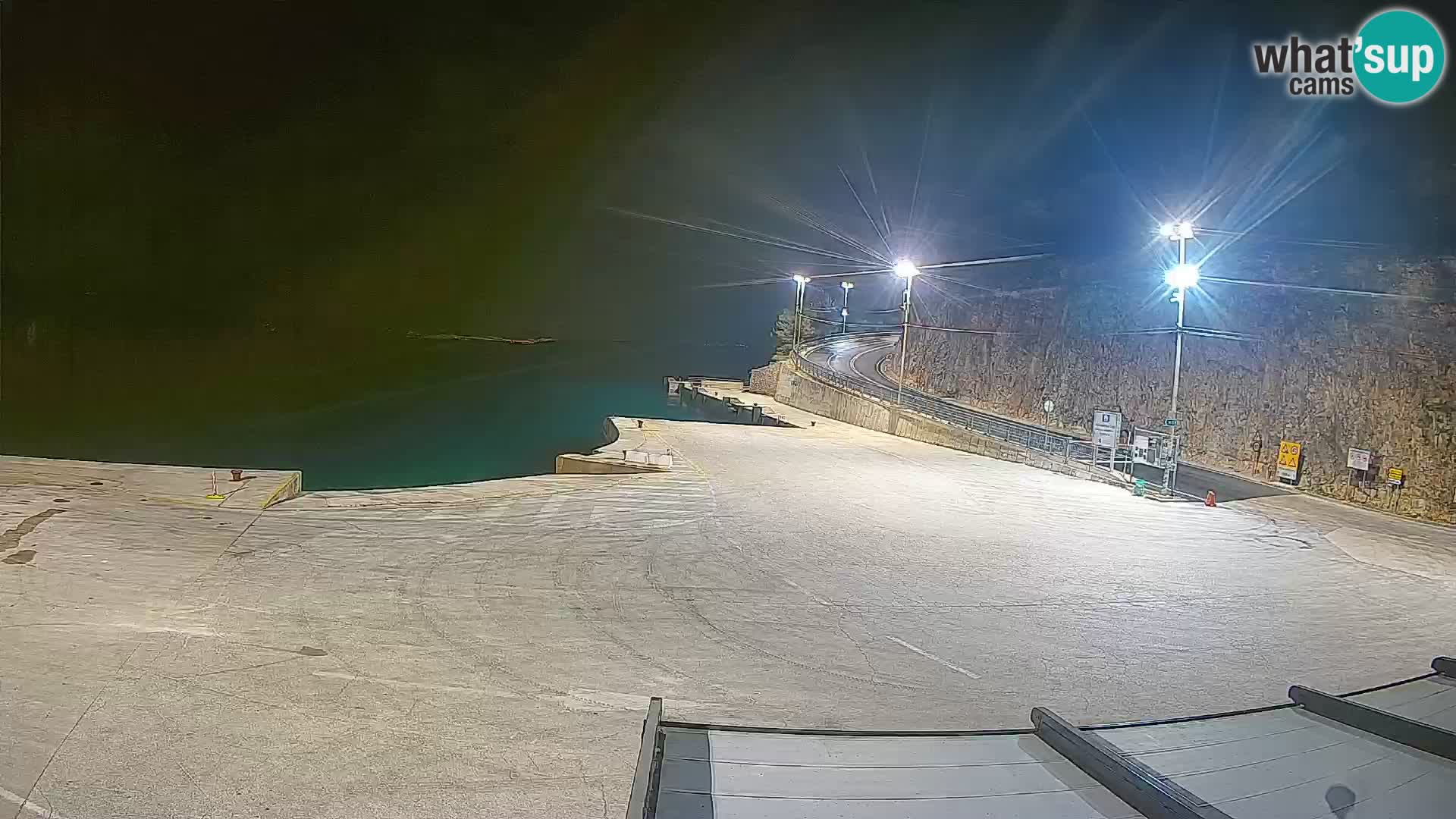 Webcam Insel Cres – Fährhafen Merag – Krk