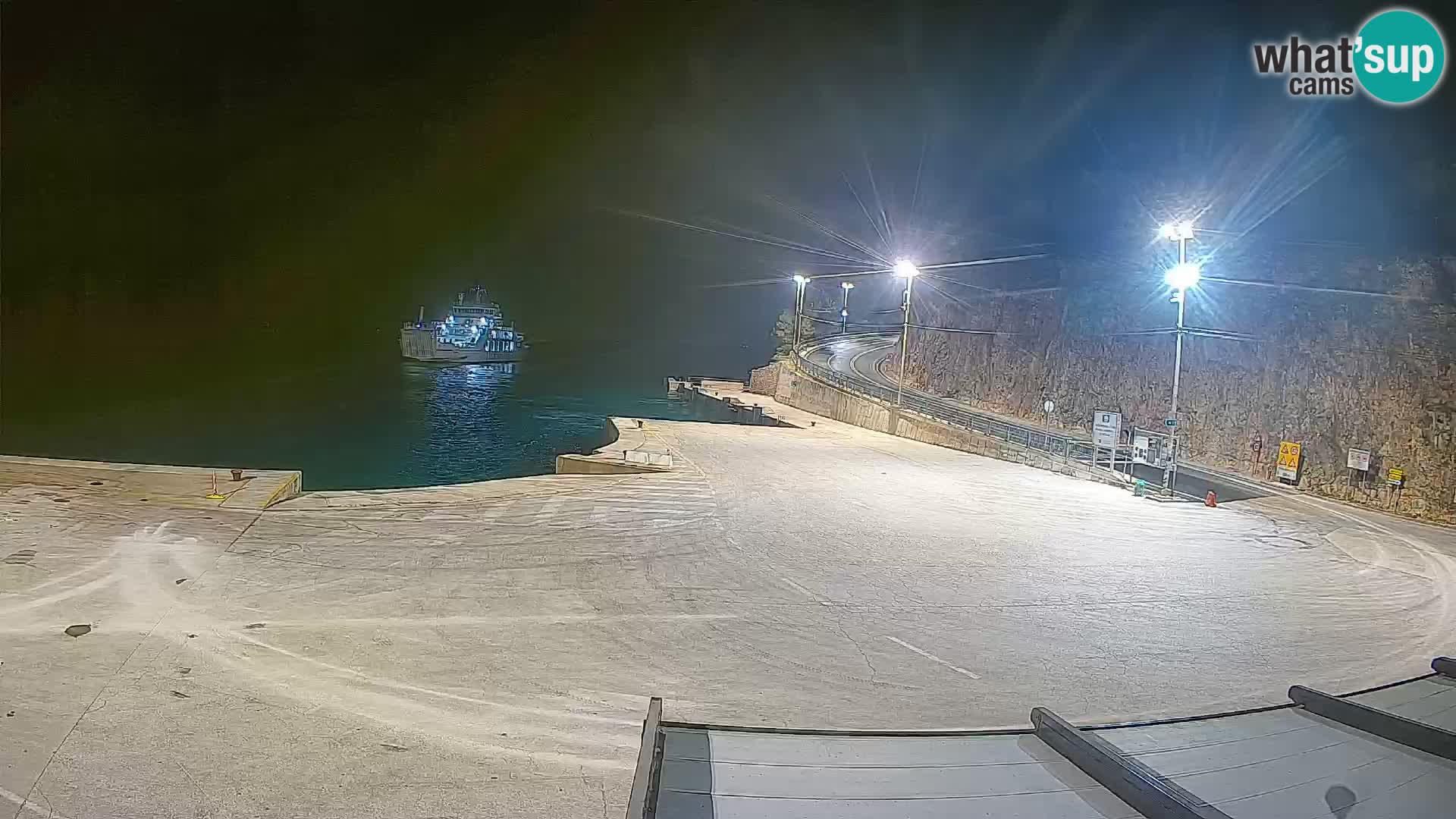 Webcam Insel Cres – Fährhafen Merag – Krk