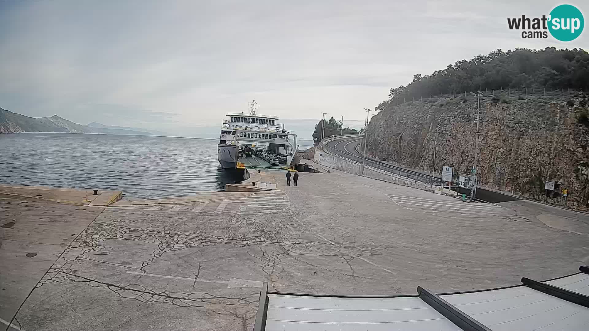 Webcam Insel Cres – Fährhafen Merag – Krk