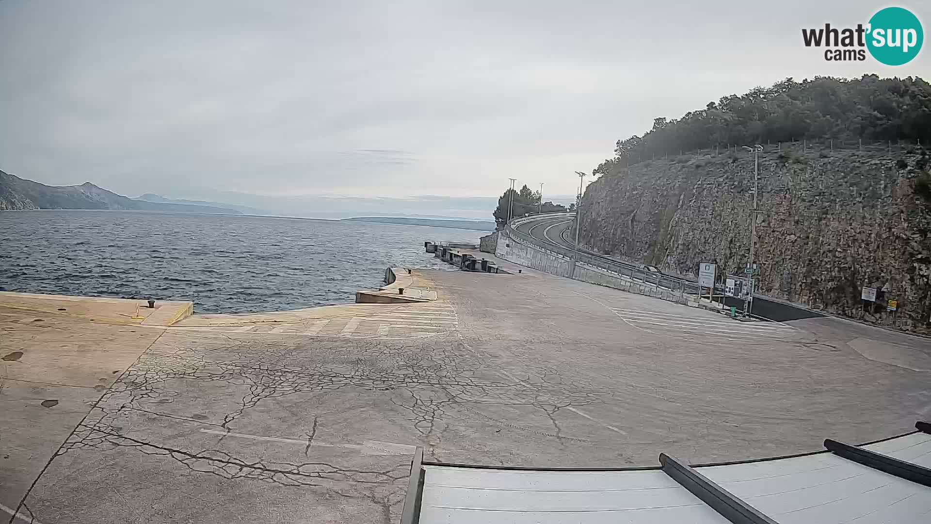 Webcam Insel Cres – Fährhafen Merag – Krk