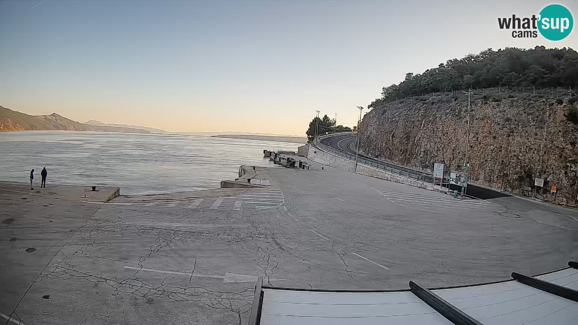 Webcam Insel Cres – Fährhafen Merag – Krk