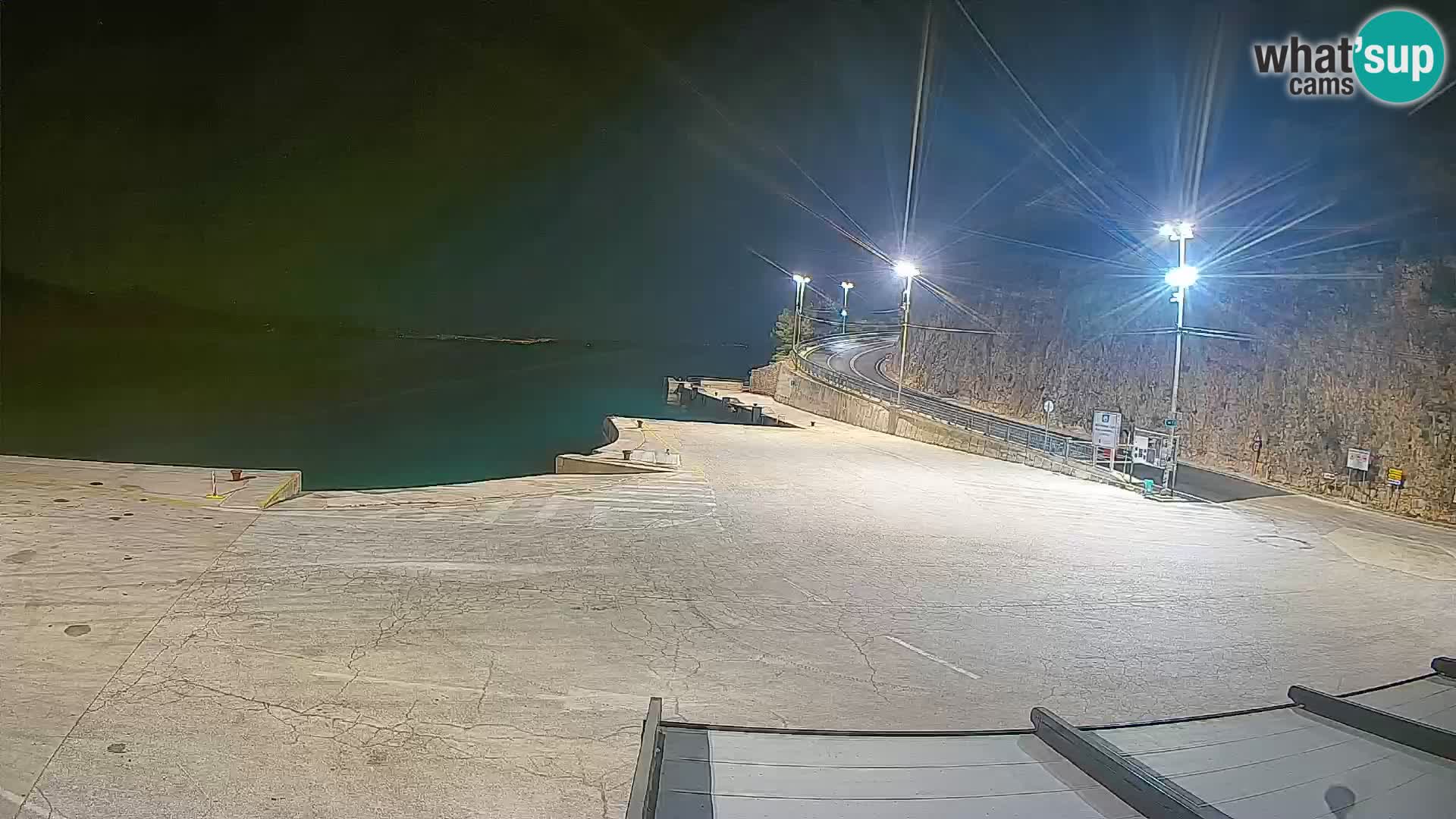Webcam Insel Cres – Fährhafen Merag – Krk