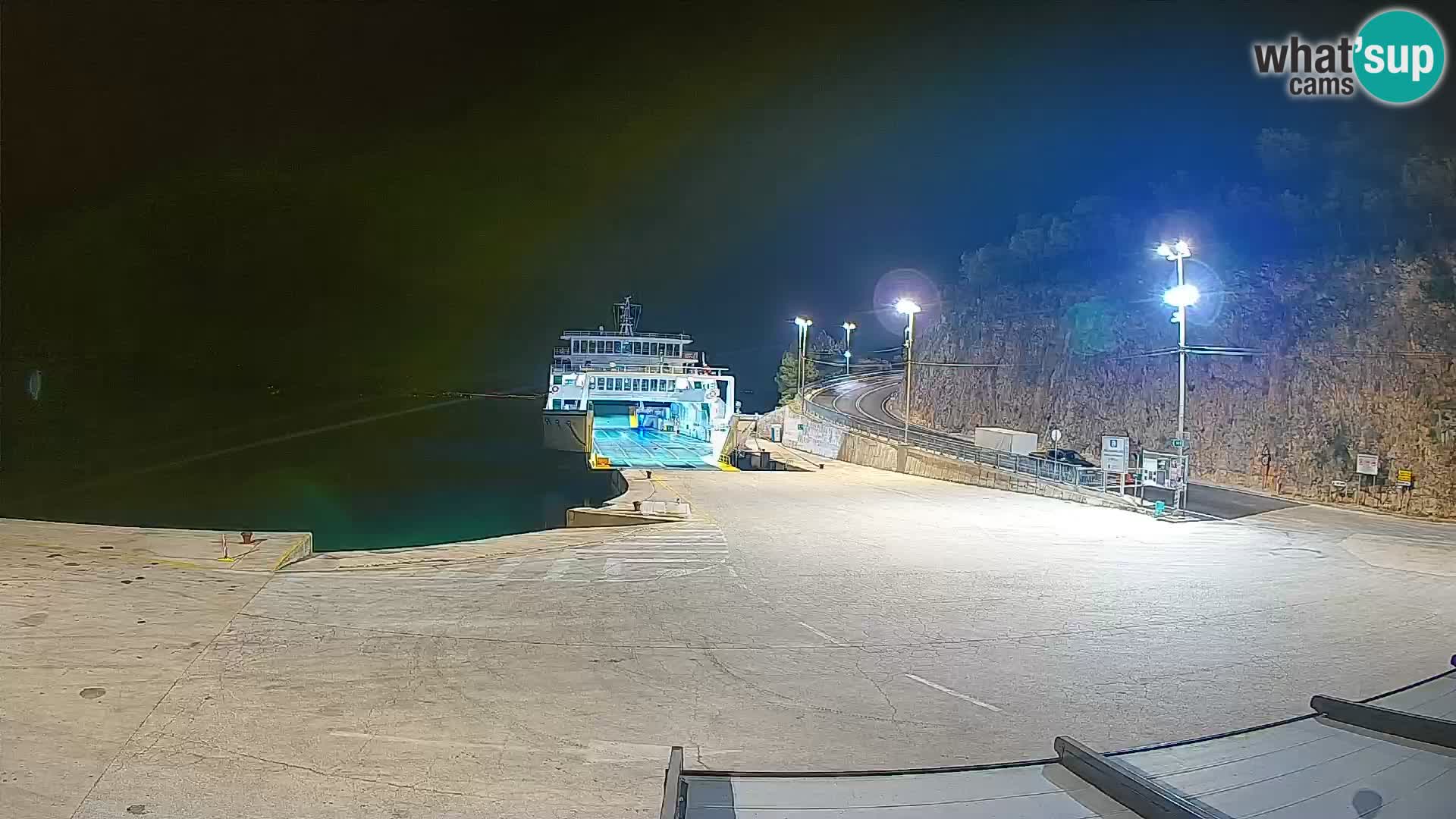 Webcam Insel Cres – Fährhafen Merag – Krk