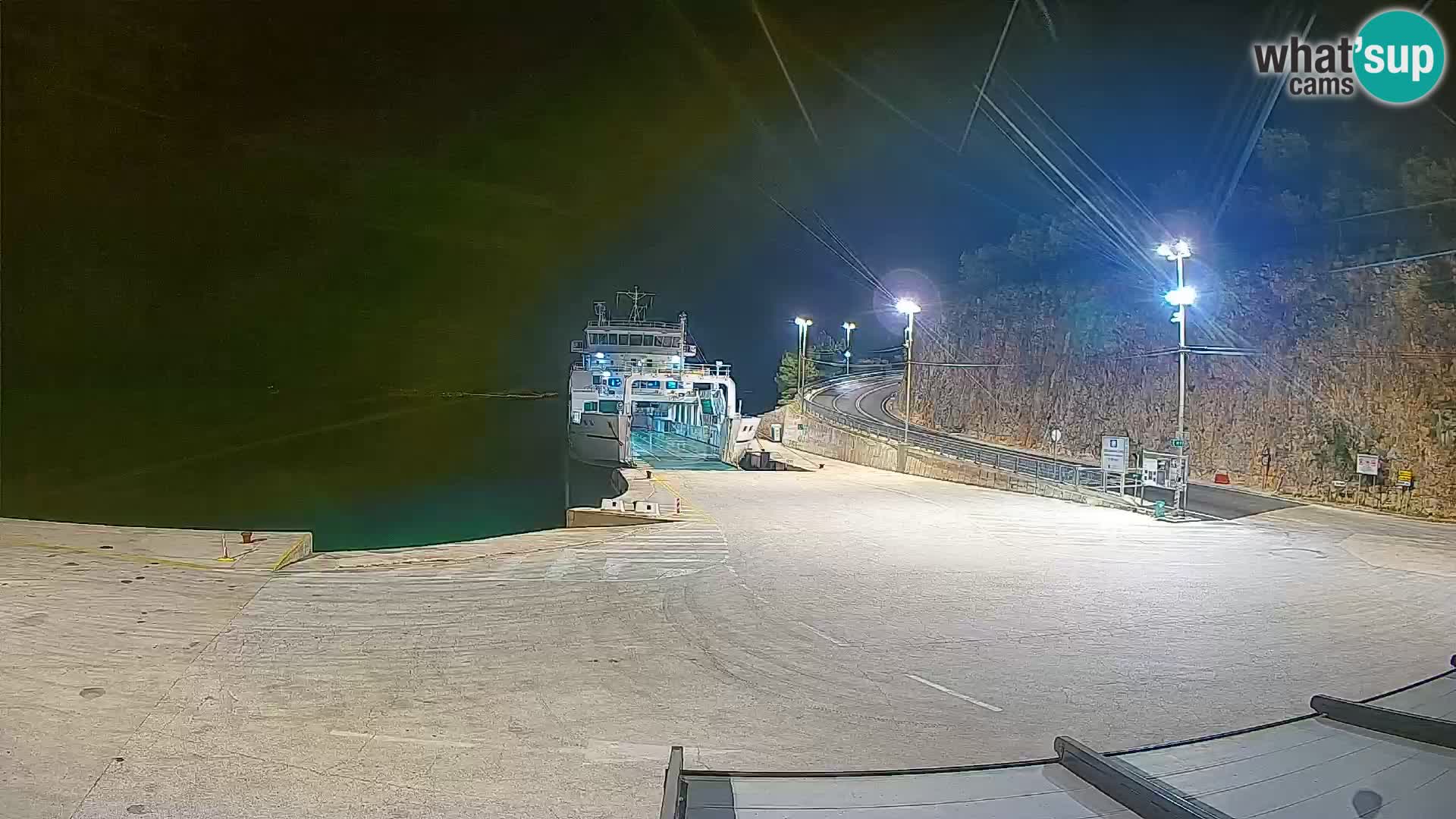 Webcam Insel Cres – Fährhafen Merag – Krk