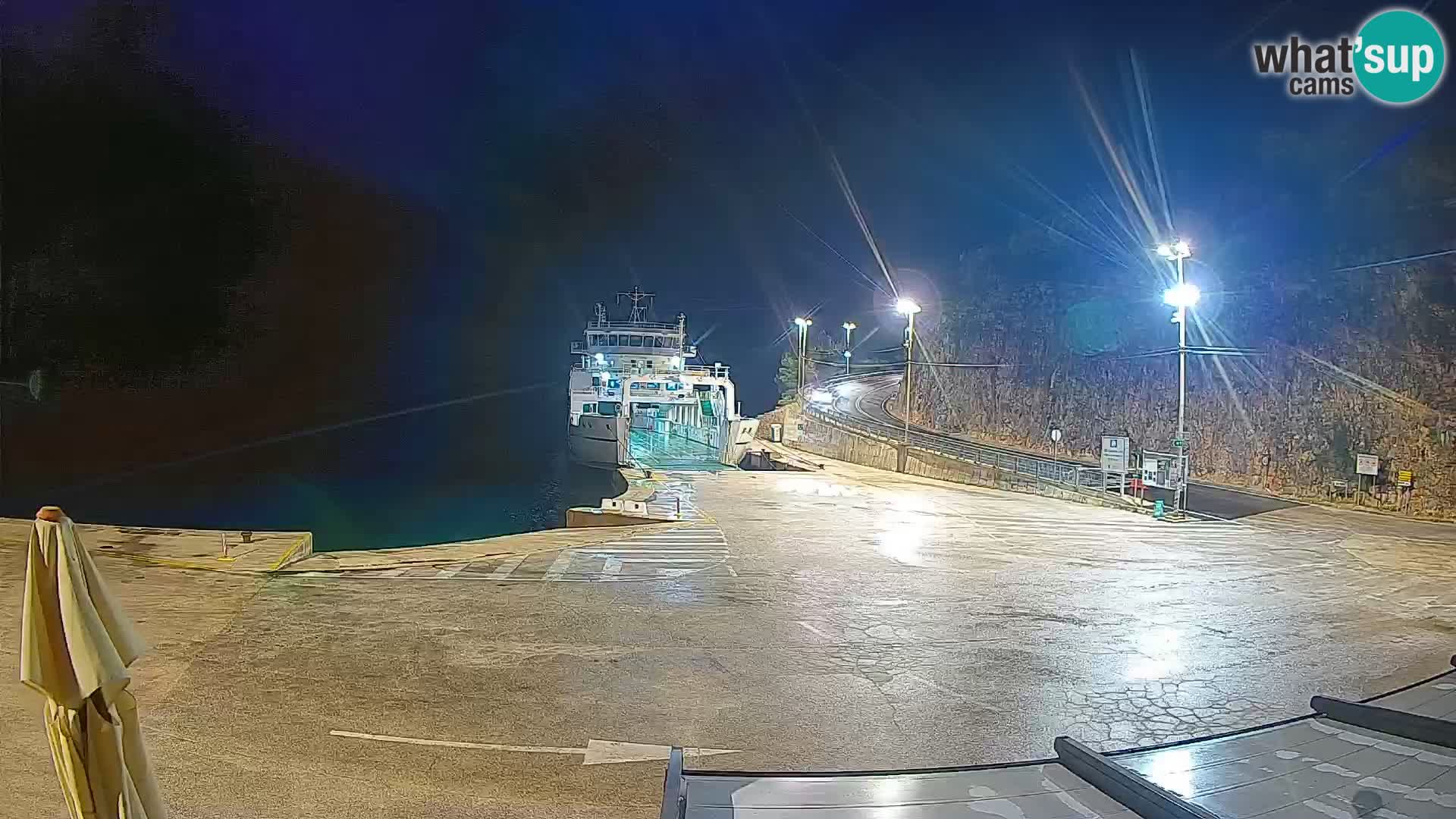 Webcam Insel Cres – Fährhafen Merag – Krk