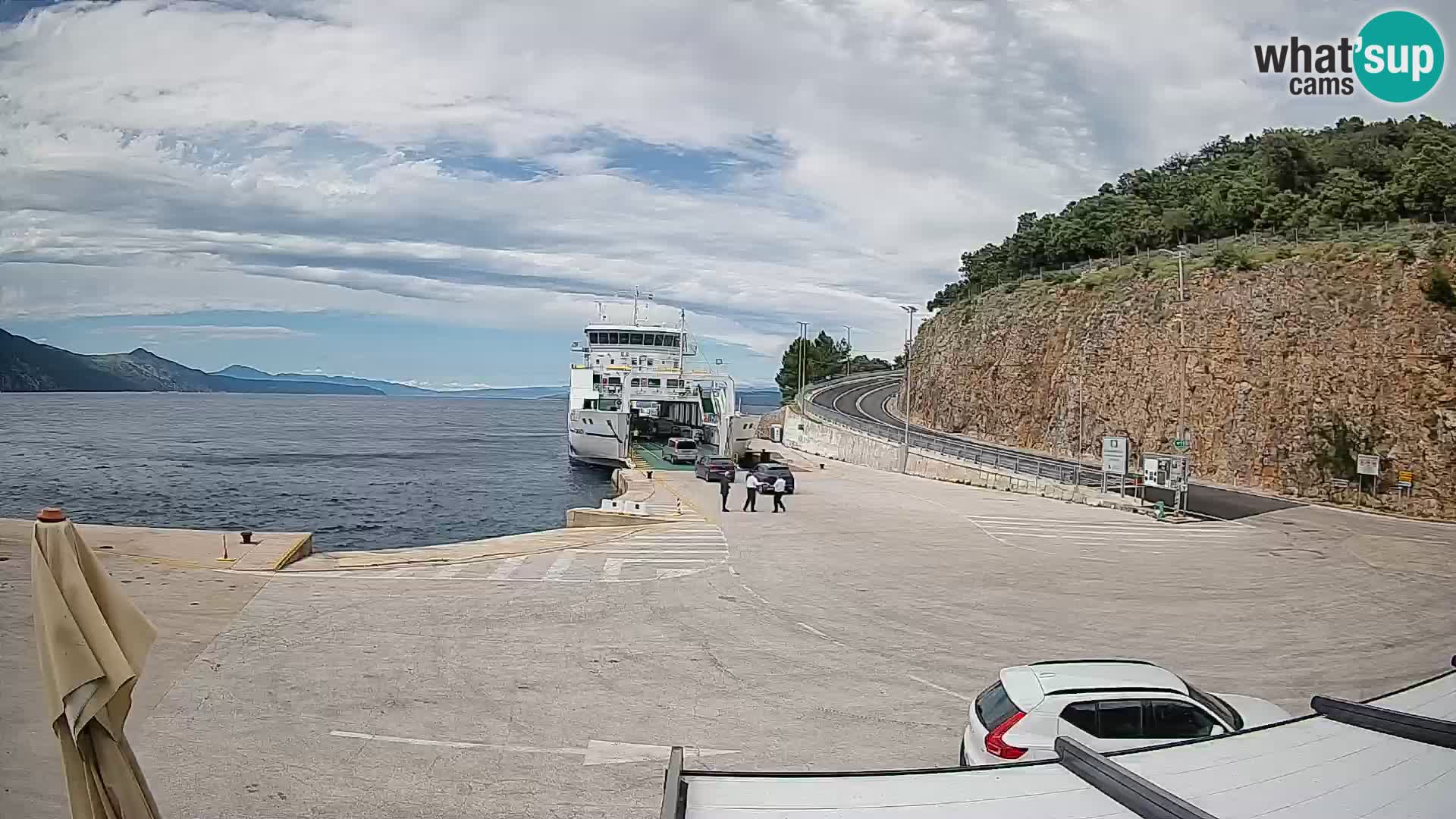 Webcam Insel Cres – Fährhafen Merag – Krk