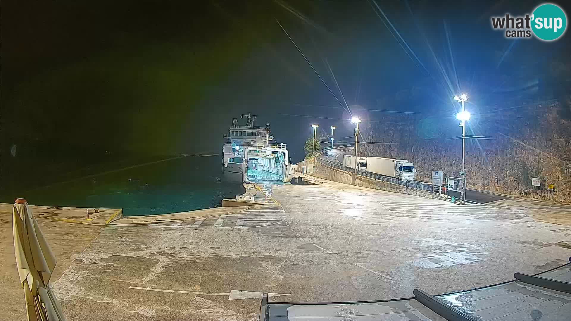 Webcam Insel Cres – Fährhafen Merag – Krk