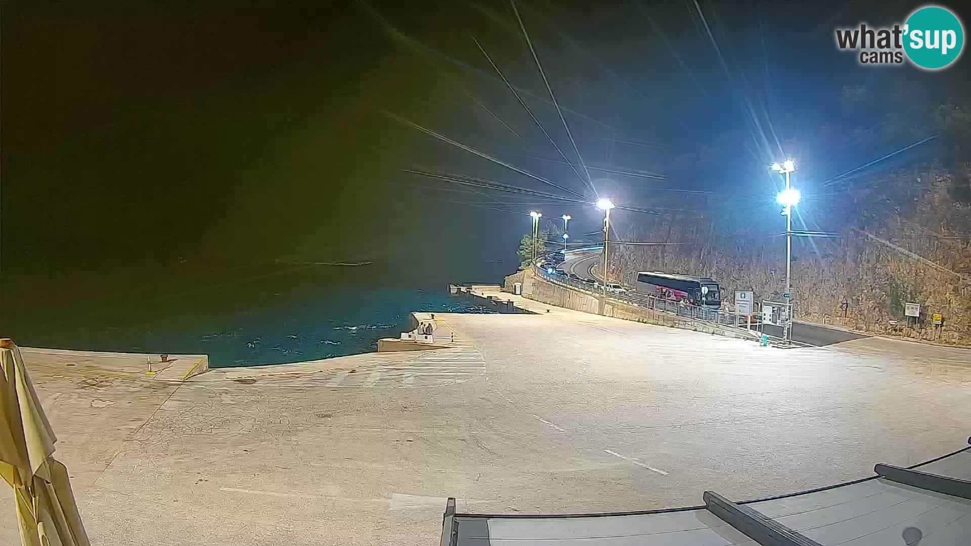 Webcam Insel Cres – Fährhafen Merag – Krk