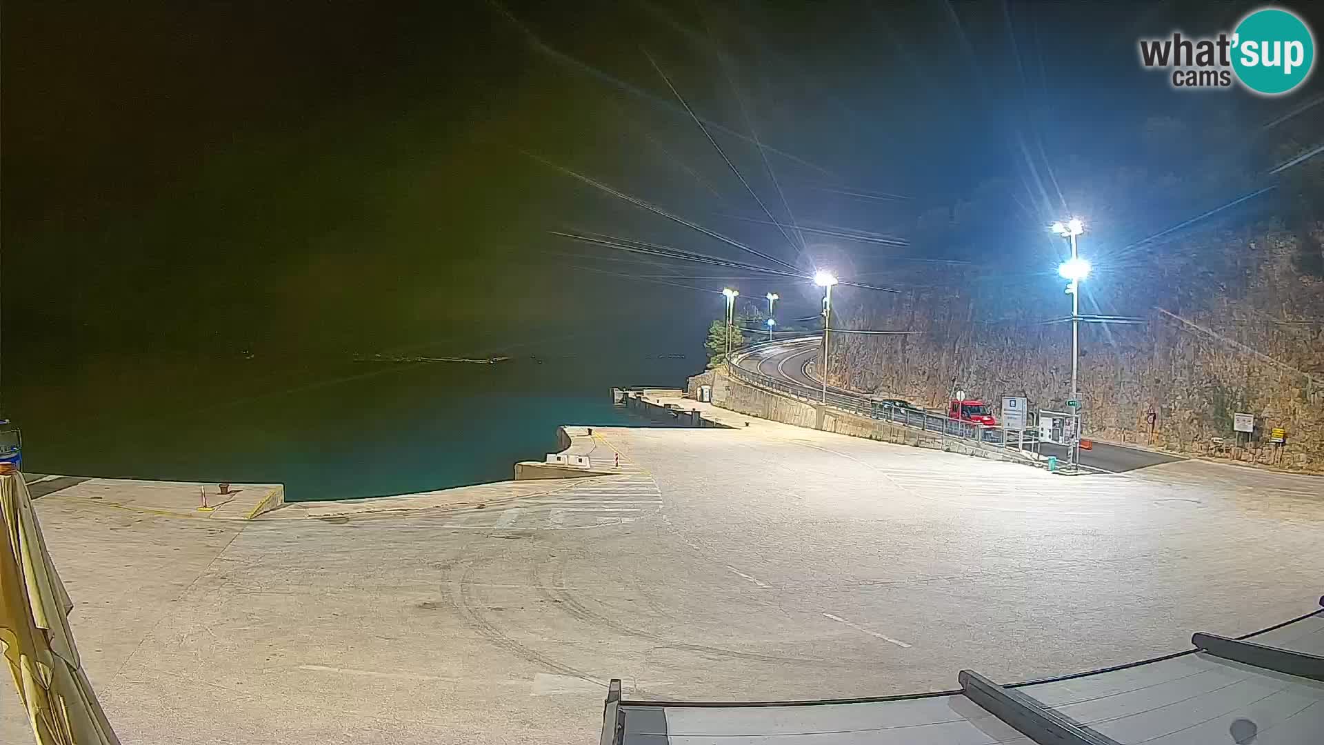 Webcam Insel Cres – Fährhafen Merag – Krk
