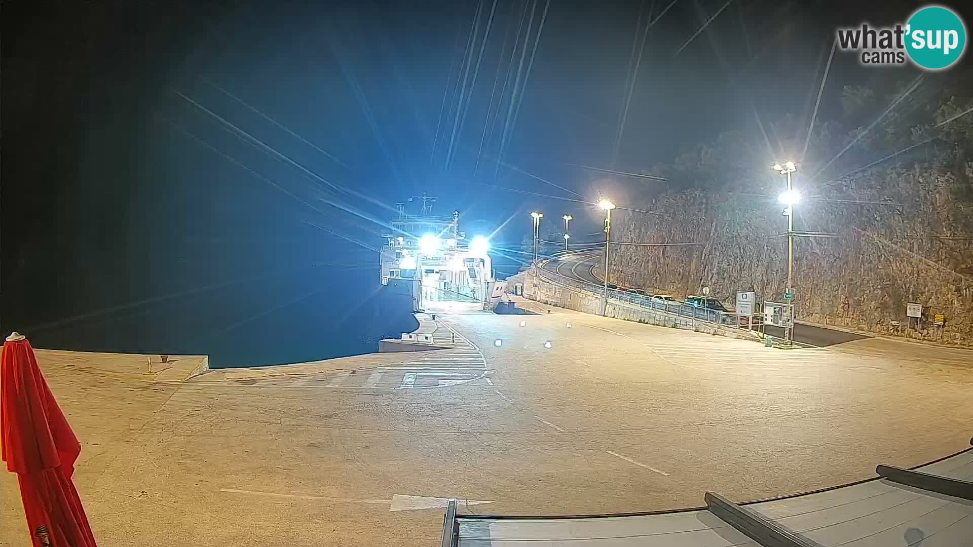 Webcam Insel Cres – Fährhafen Merag – Krk