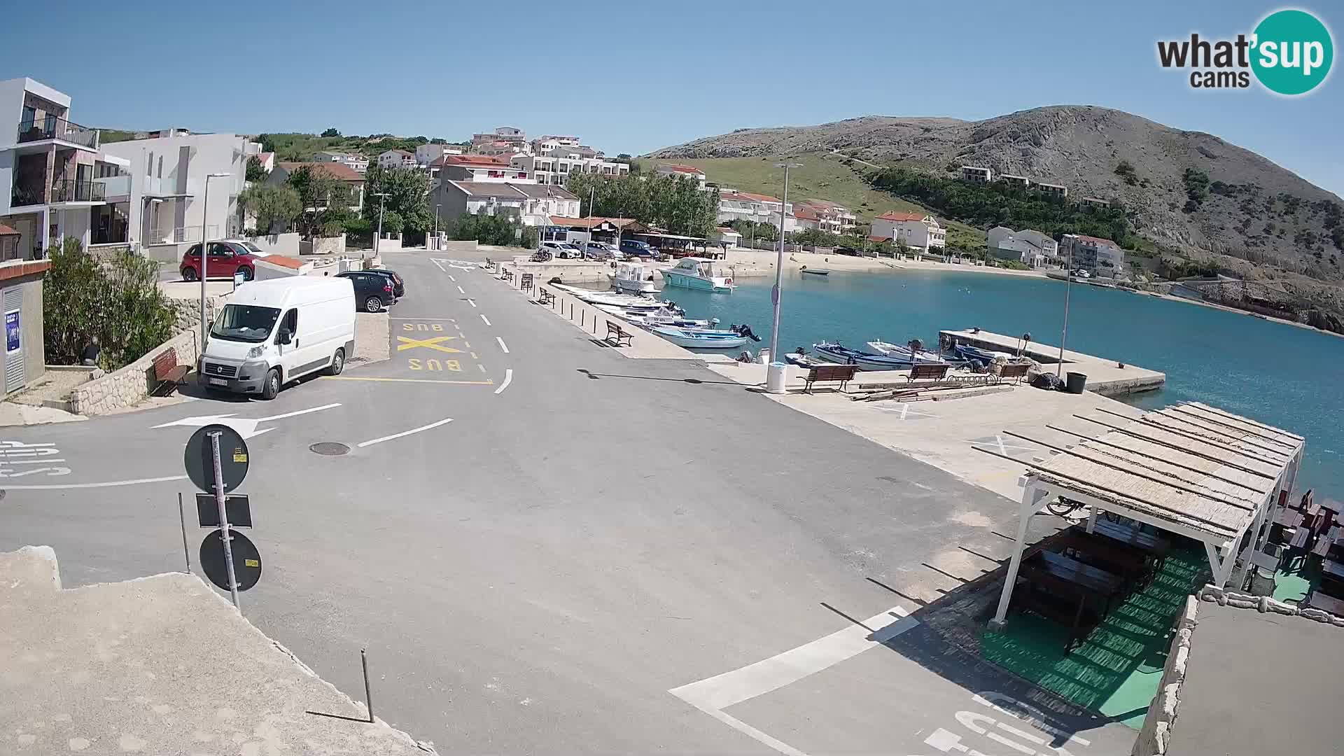 Spletna kamera Metajna – Riva