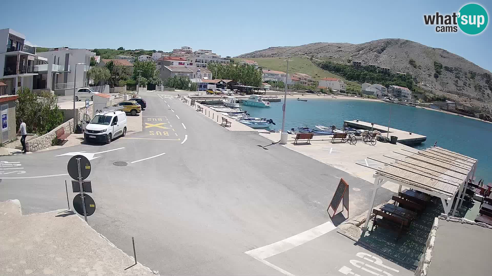 Spletna kamera Metajna – Riva
