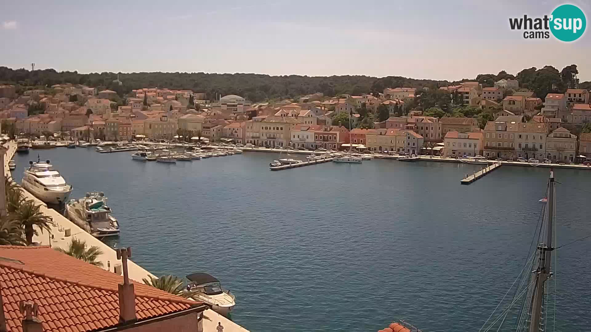 Webcam Live – Mali Lošinj – Riva Lošinjskih kapetana