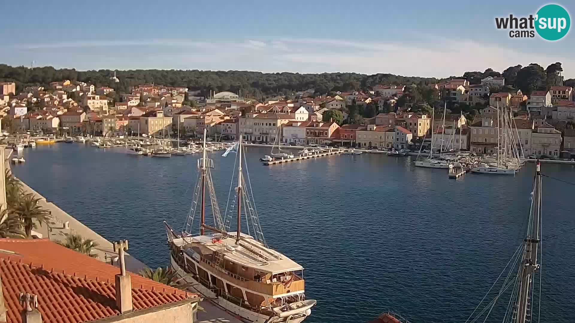 Webcam Live – Mali Lošinj – Riva Lošinjskih kapetana