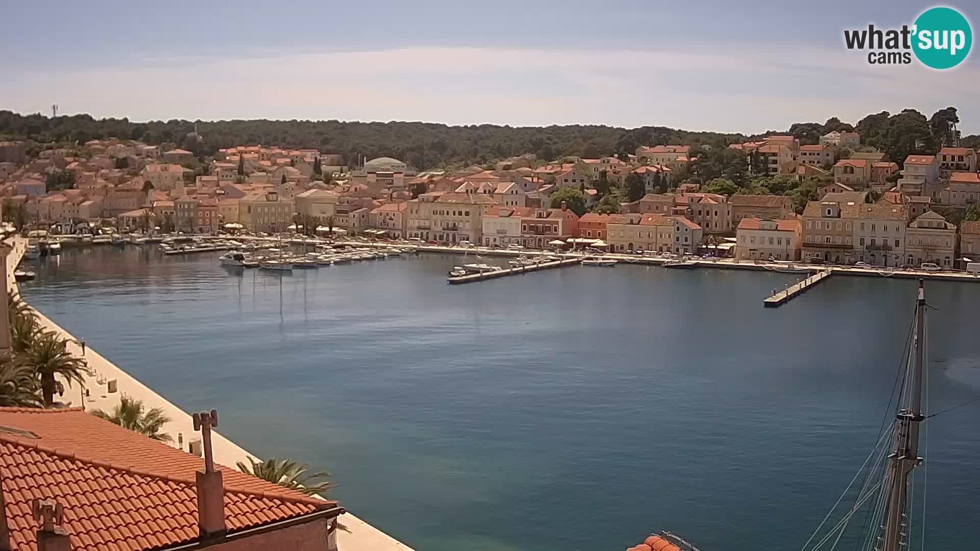 Webcam Live – Mali Lošinj – Riva Lošinjskih kapetana