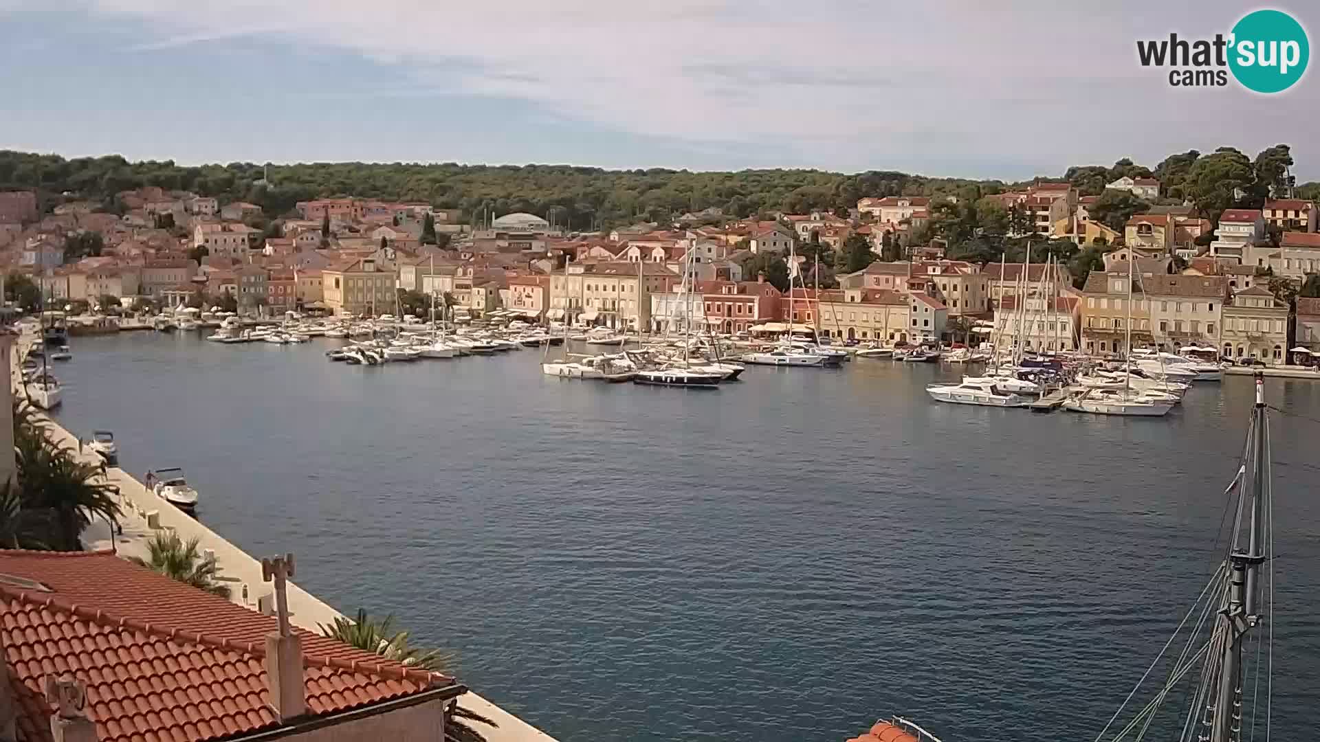 Webcam Live – Mali Lošinj – Riva Lošinjskih kapetana