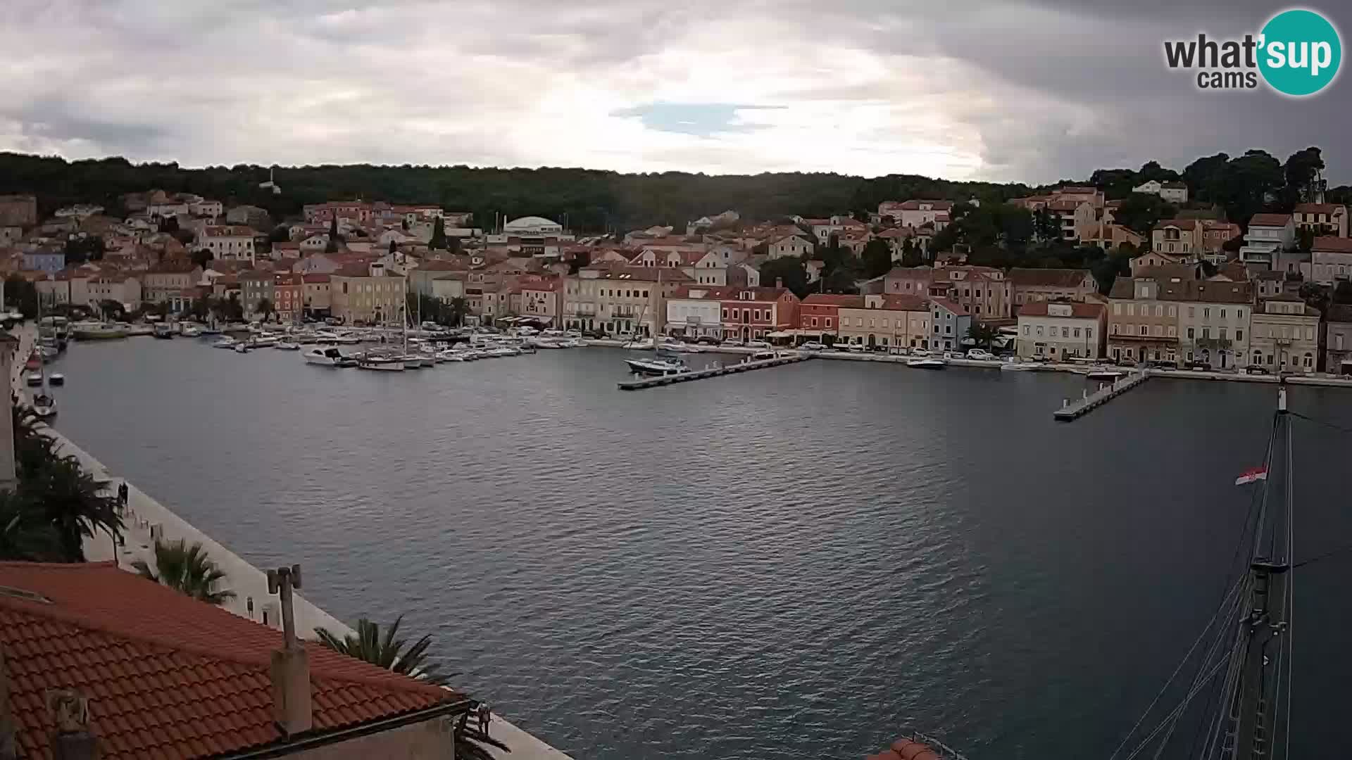 Webcam Live – Mali Lošinj – Riva Lošinjskih kapetana